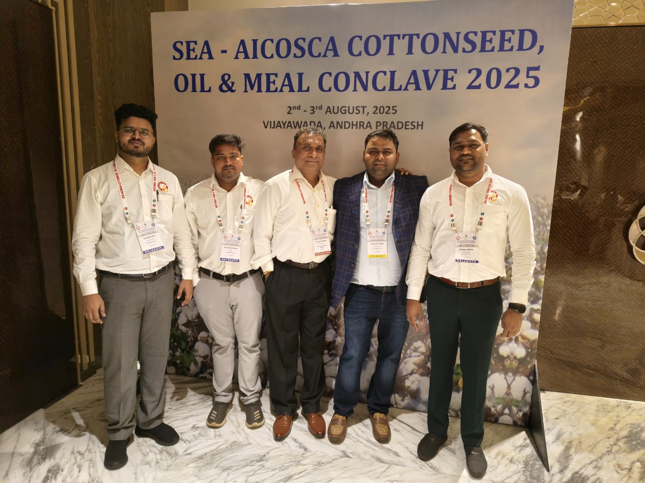 Ferro Oiltek’s participation in 6th SEA-AICOSCA Cottonseed, Oil & Meal Conclave Vijayawada, Hyderabad