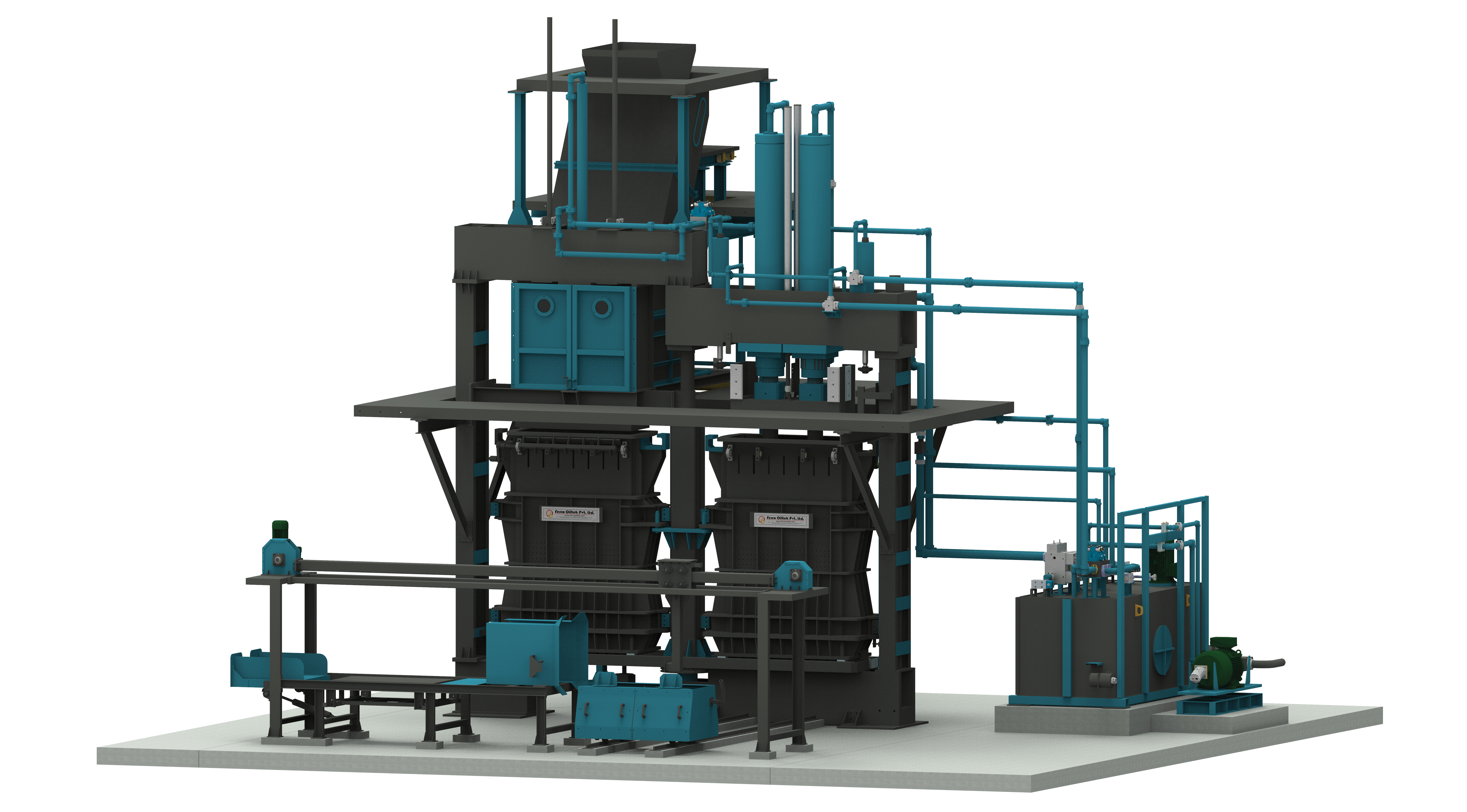 FX-DBBP : Double Box Cotton Fibre Bailing Press