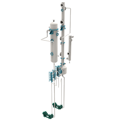 Recuperation Unit for final Solvent trap Recuperation Unit for final Solvent trap