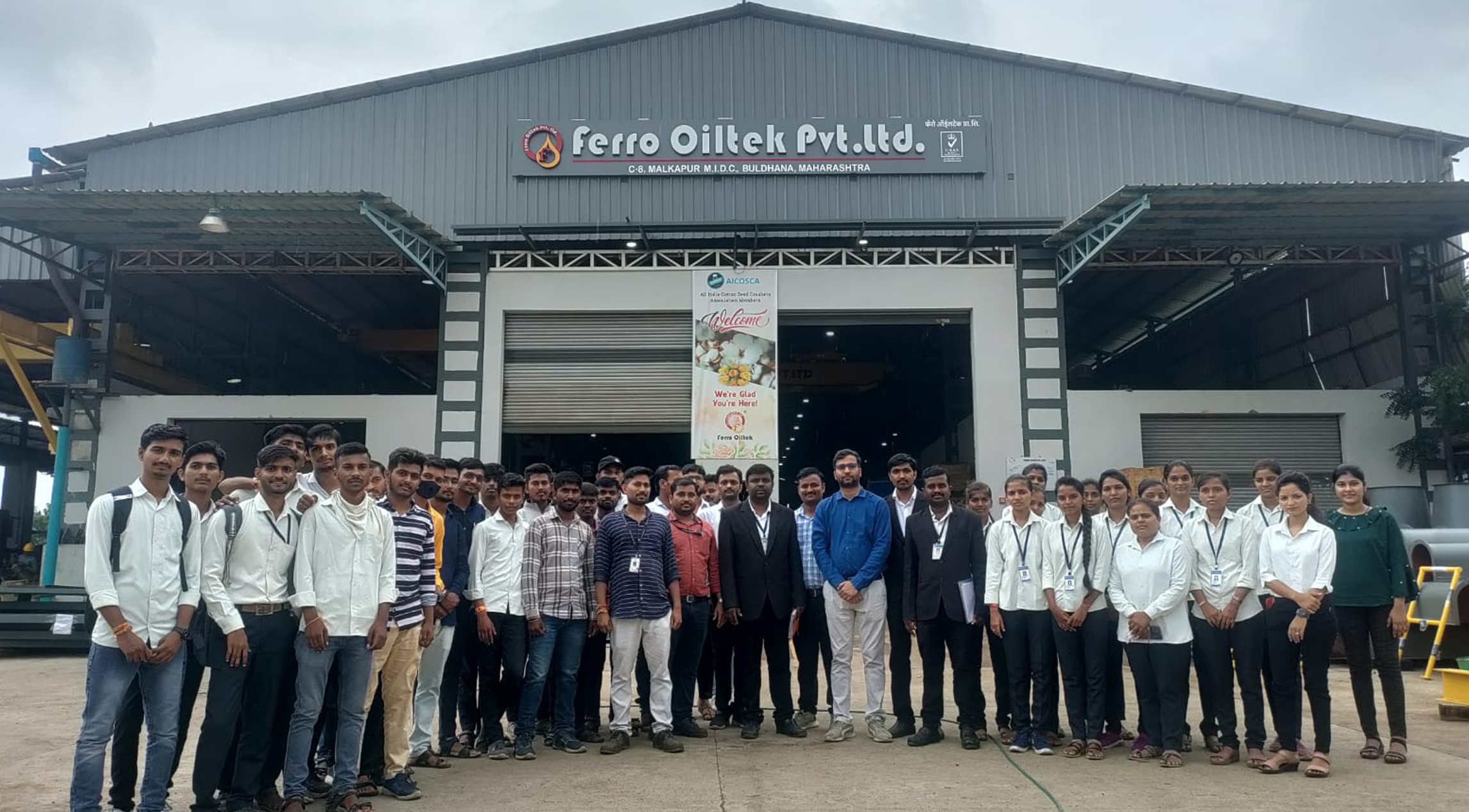 Industrial Visit @ Malkapur Factory