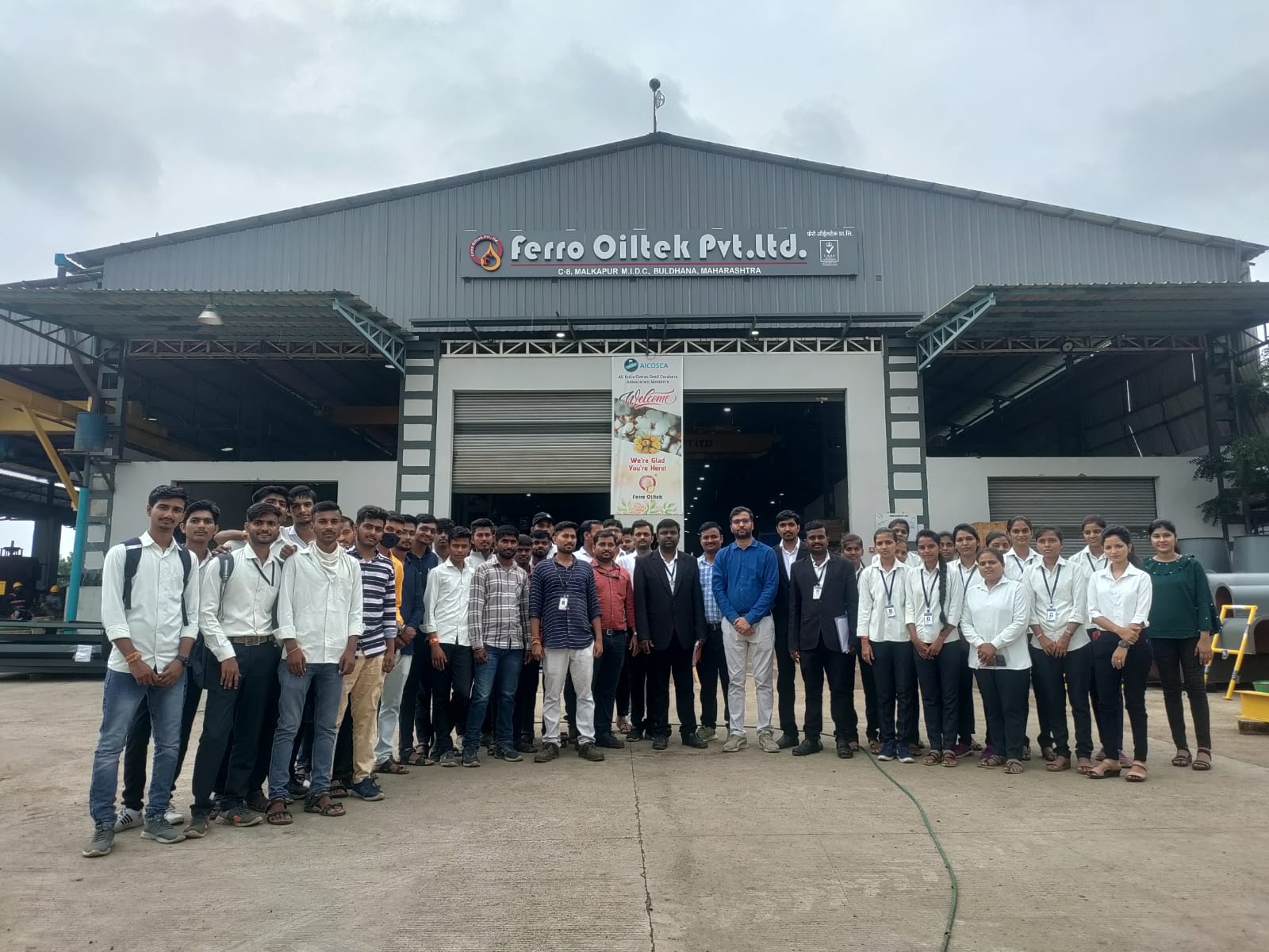 Industrial Visit at Malkapur Factory