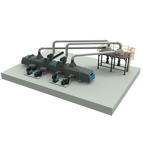 Secadora e Resfriadora Horizontal FX