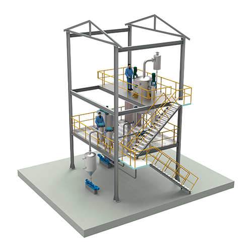 Fábrica de Secagem de Lecitina